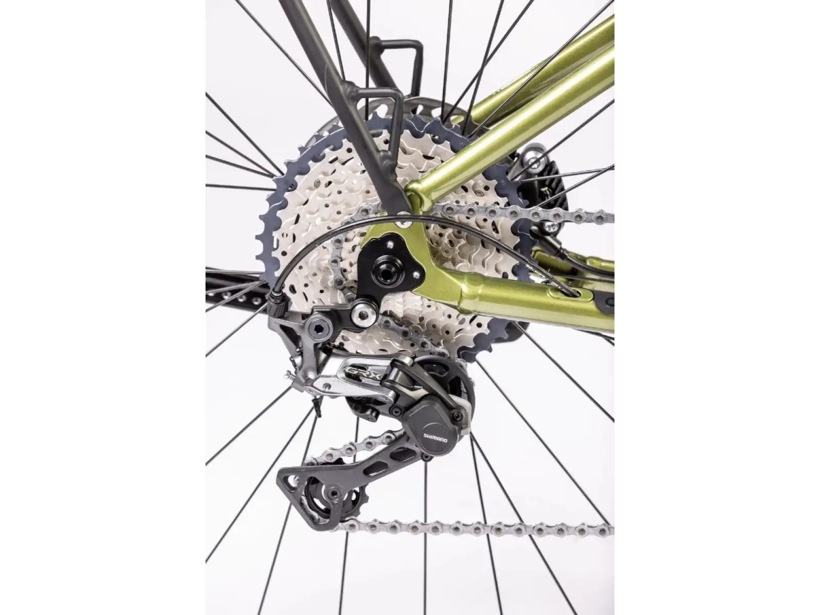 Rock Machine Gravelride e500 gravel rower elektryczny Matte Khaki/Black