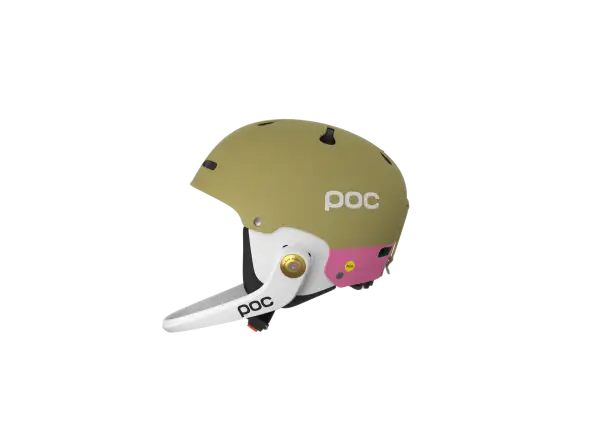 POC Artic SL MIPS kask narciarski Olivine Green Matt/Thulite Pink Matt