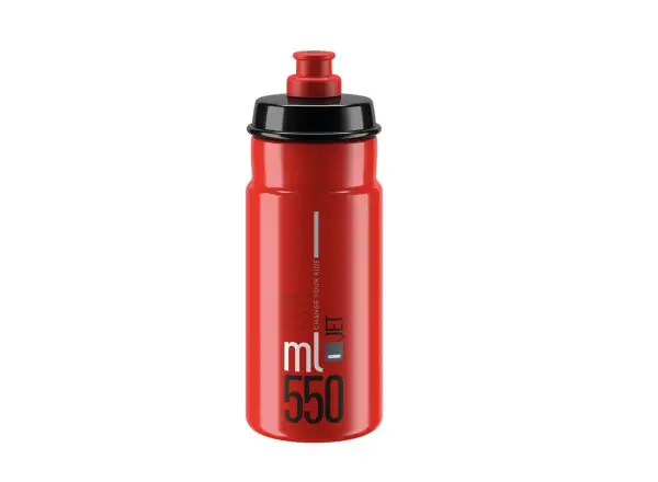 Elite Jet butelka 550 ml Red/Grey Logo