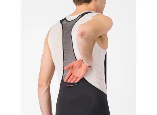 Castelli Free Aero Race męskie spodenki z wkładką i szelkami Black