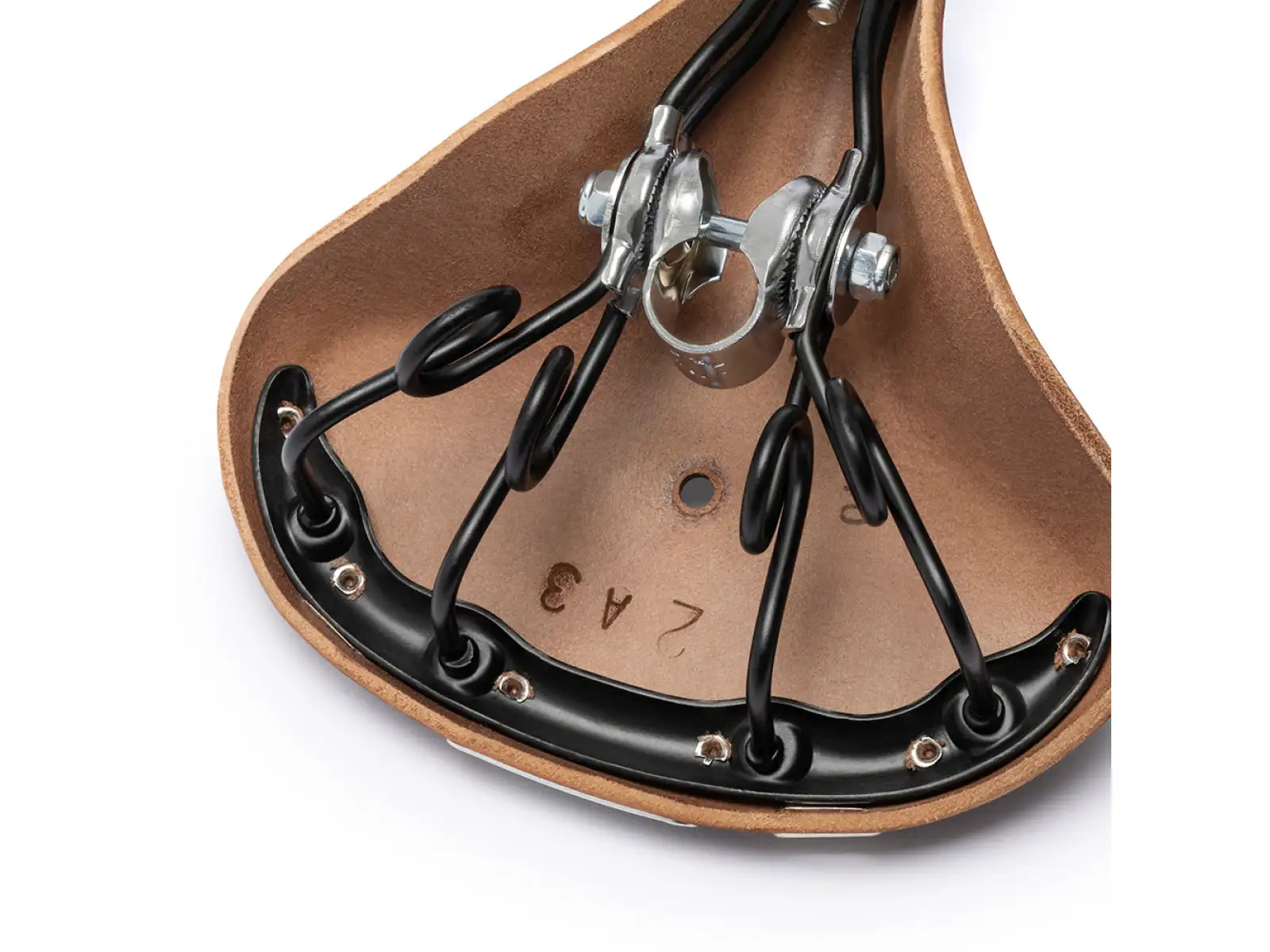 Brooks B72 skórzane siodło brązowe - Nieopakowane