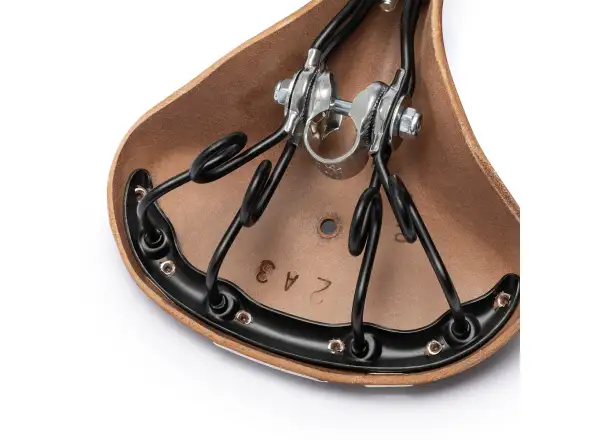 Brooks B72 skórzane siodło brązowe - Nieopakowane