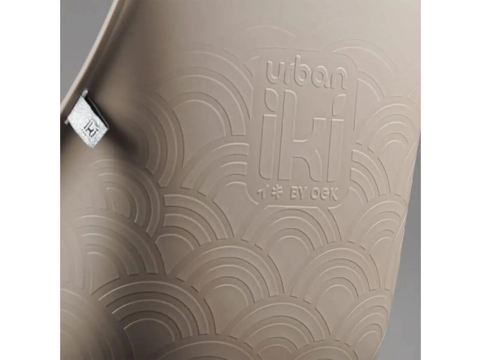 Urban Iki tylne siedzenie z adapterem i bagażnikiem na ramę ZESTAW Inaho Beige/Bincho Black