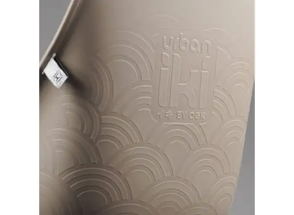 Urban Iki tylne siedzenie z adapterem i bagażnikiem na ramę ZESTAW Inaho Beige/Bincho Black