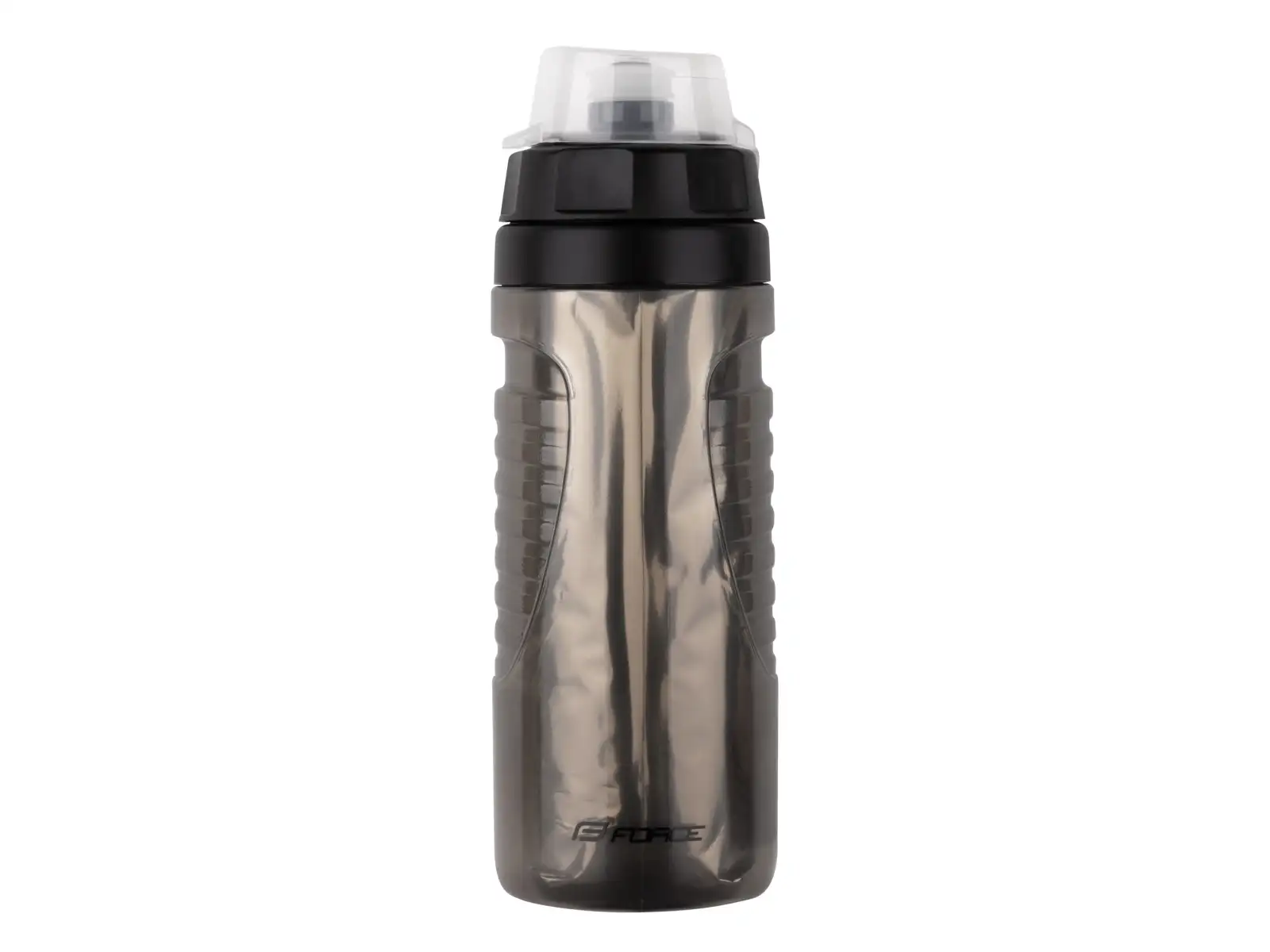 Force Warm bidon termiczny 500 ml przeźroczysty czarny