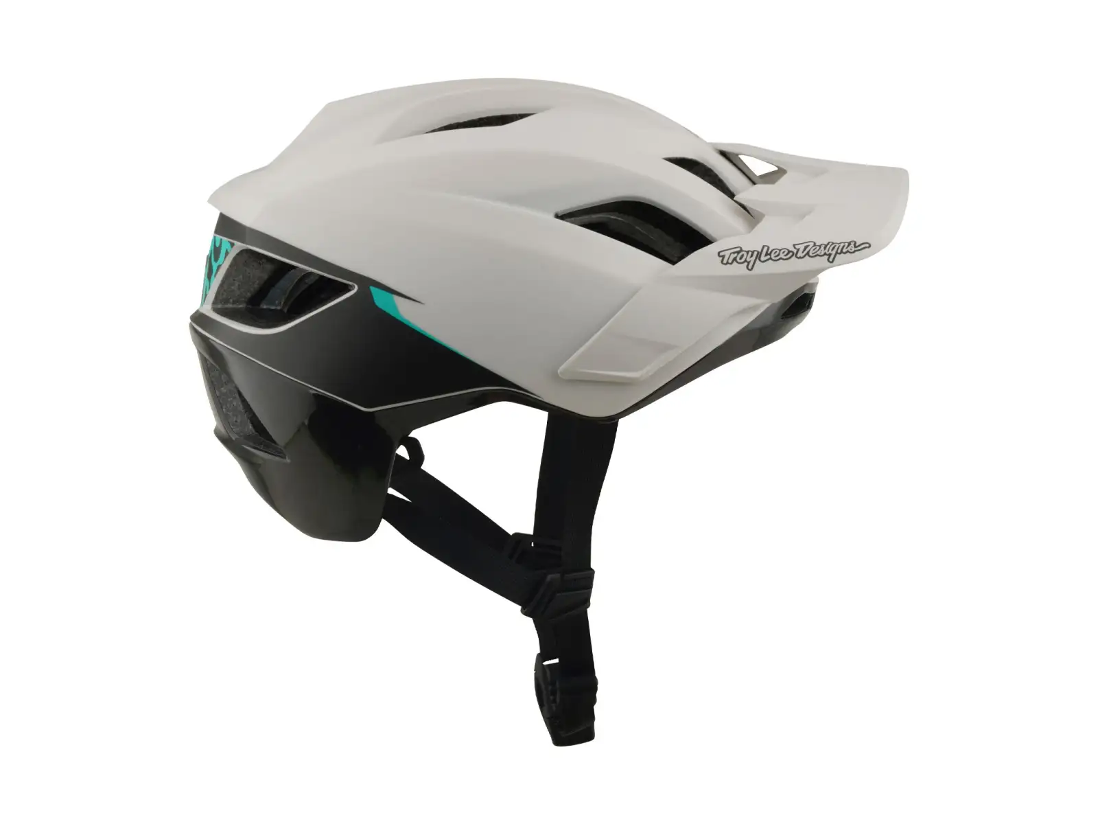 Troy Lee Designs Flowline SE MIPS kask Stacks Pumice/Real Teal