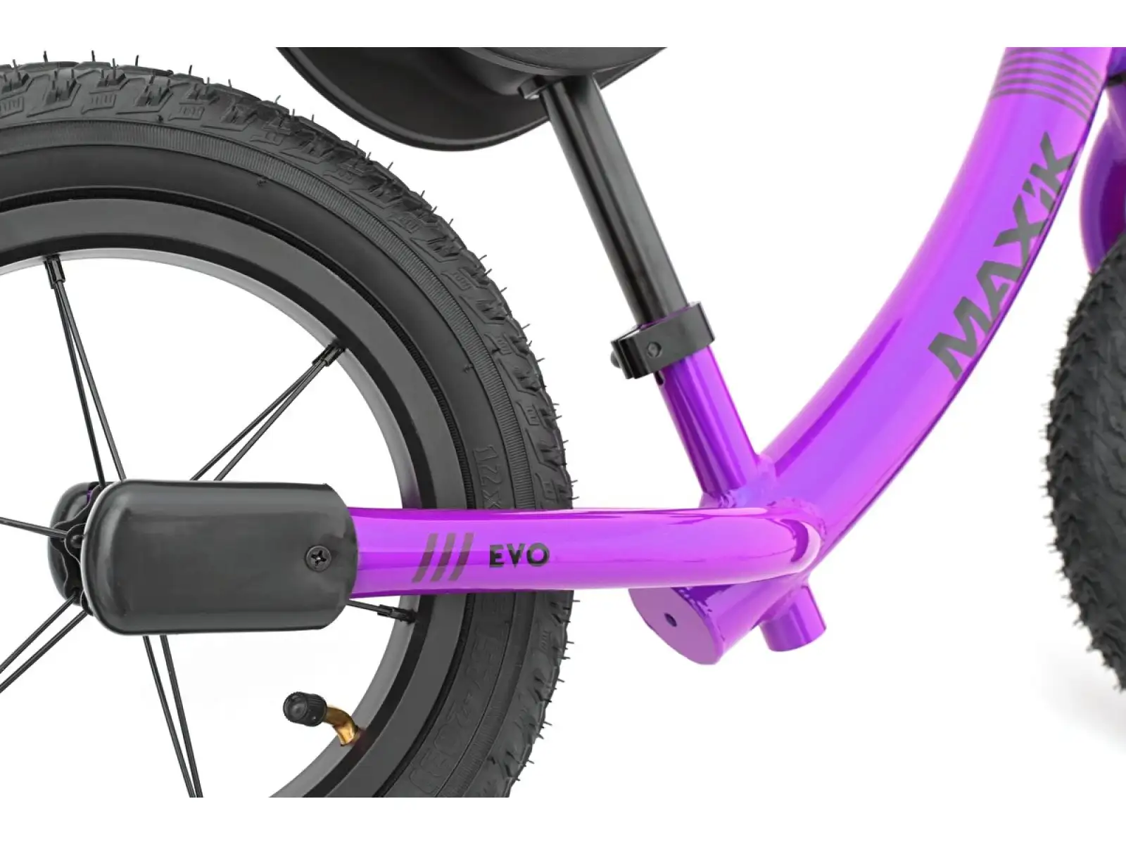 MAXÍK Evo Lite magenta/fioletowy dziecięcy rowerek biegowy