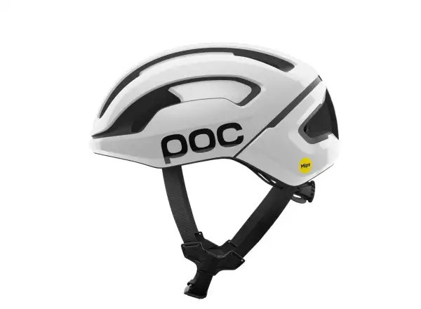 POC Omne Air MIPS kask Hydrogen White/Uranium Black Matt/Logo