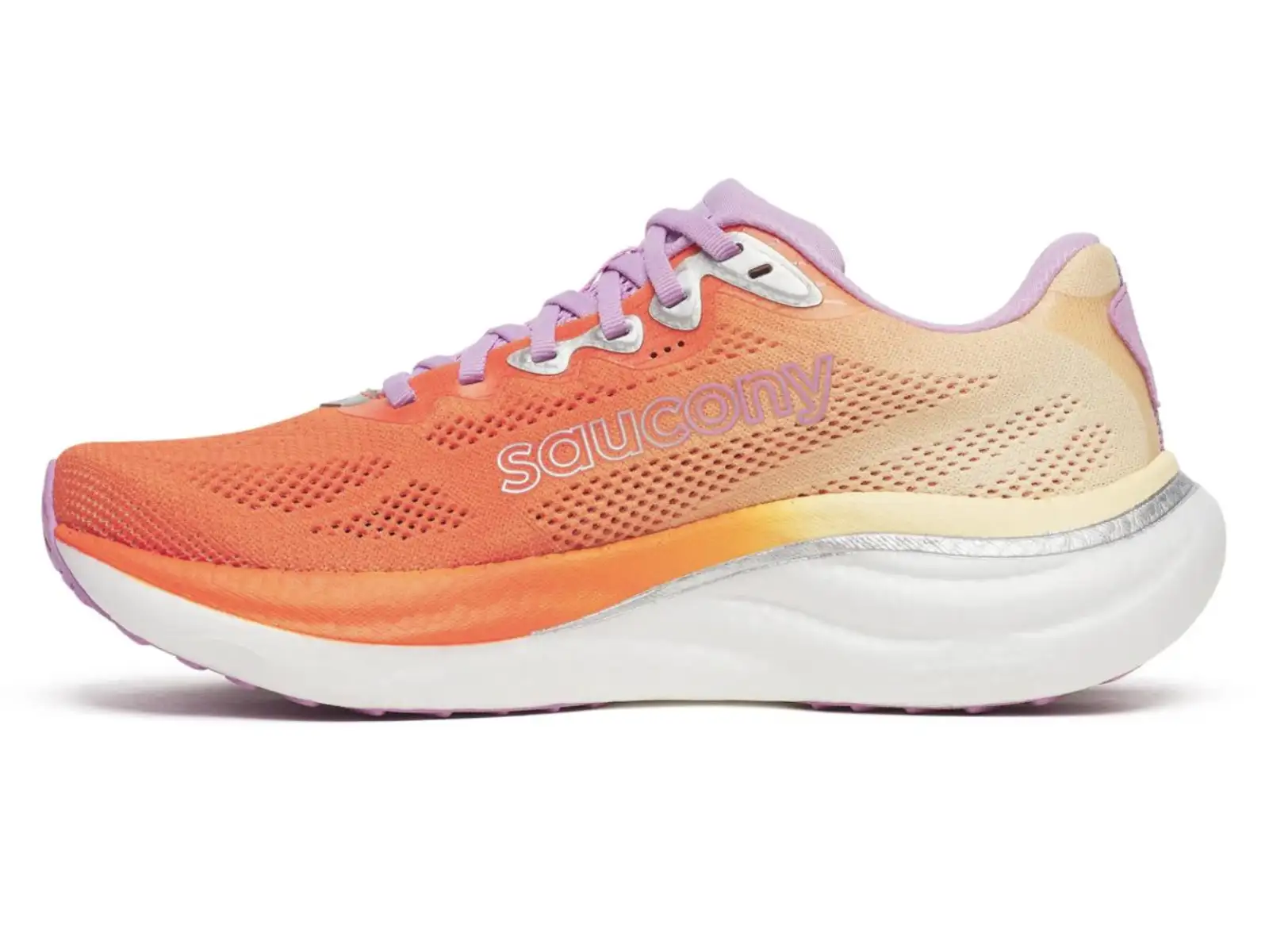 Saucony Ride 19 damskie buty do biegania Fire/Orchid