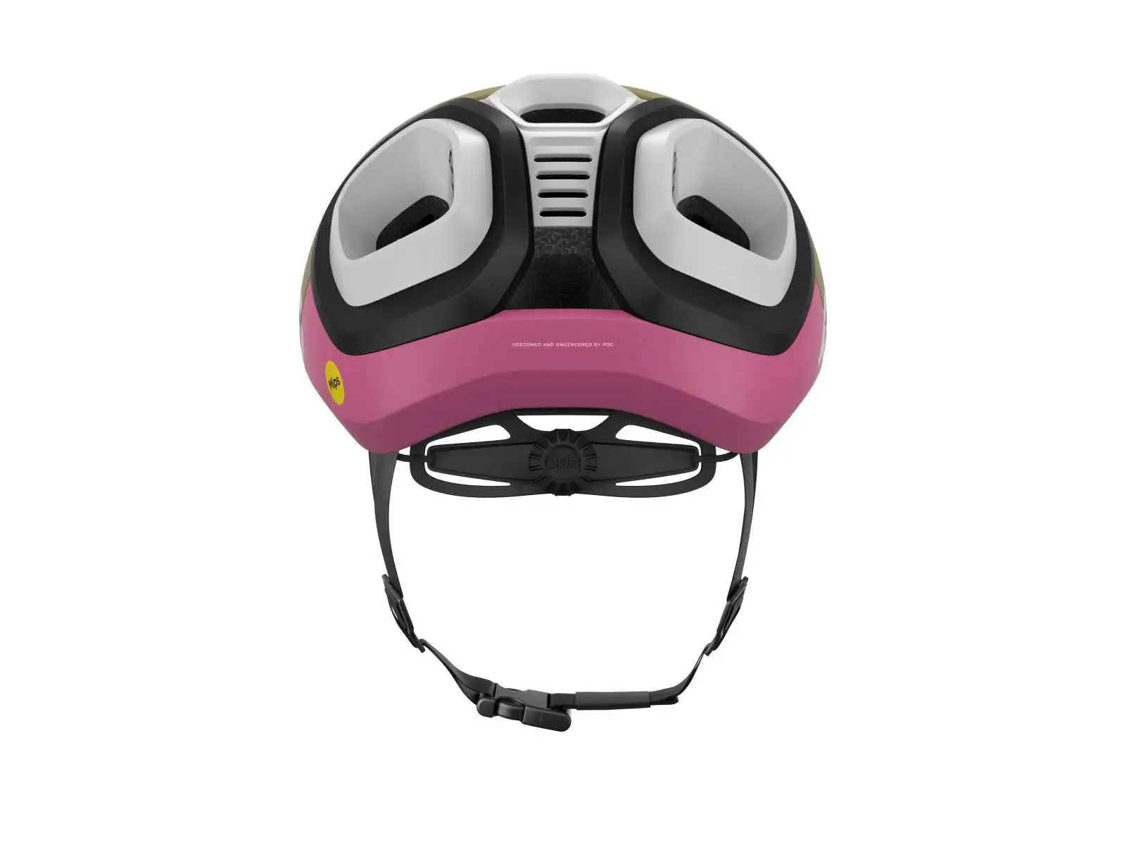 POC Amidal kask szosowy Olivine Green Matt/Thulite Pink Matt