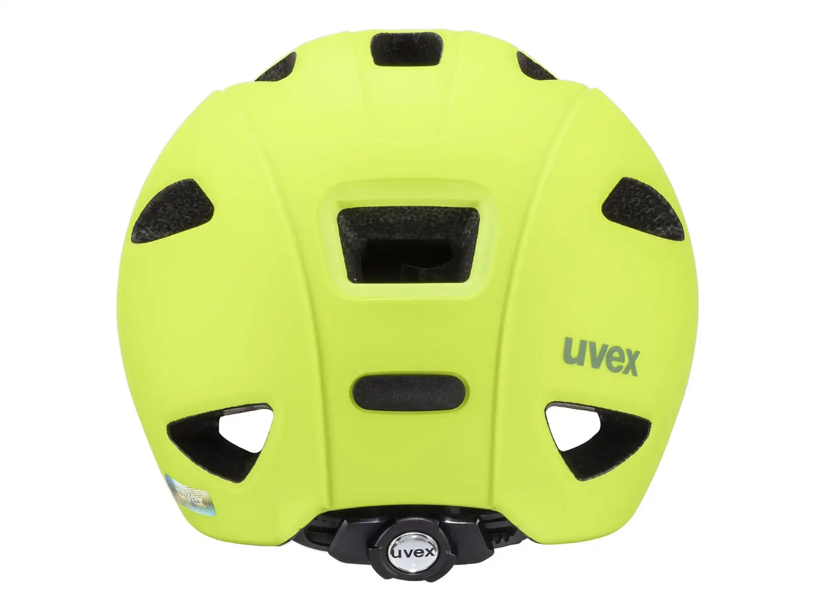 Uvex Oyo dziecięcy kask Neon Yellow/Moss Green Matt