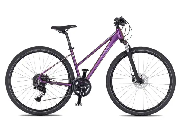 4Ever Pulse Disc rower trekkingowy purple / hologram