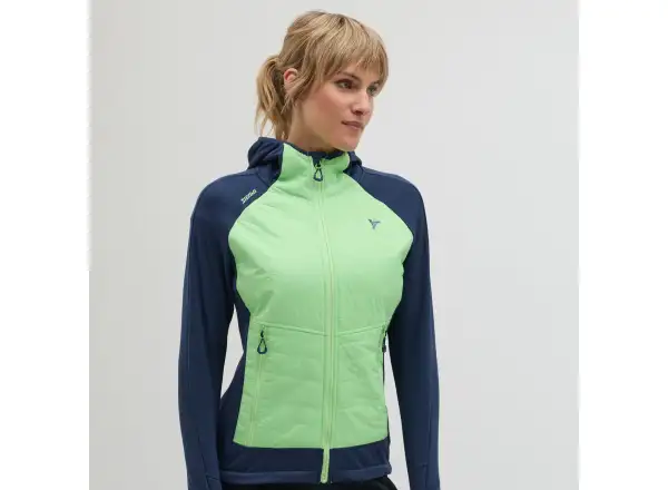 Silvini Divera damska ocieplana bluza Navy/Green