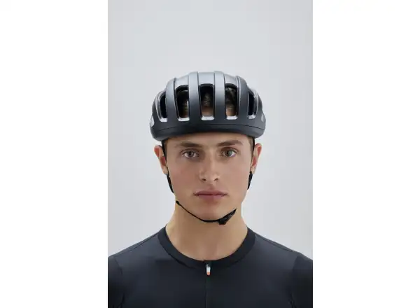 POC Amidal kask szosowy Hydrogen White/Uranium Black Matt