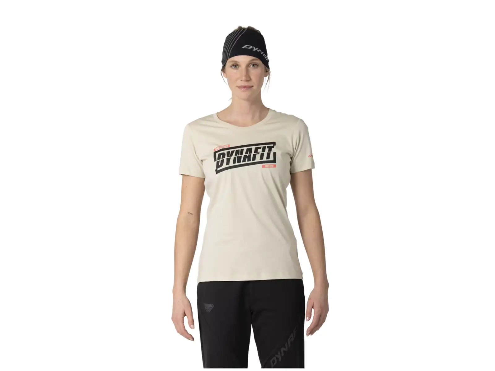 Dynafit Graphic Cotton damska koszulka krotki rekaw Overcast/Tabloid