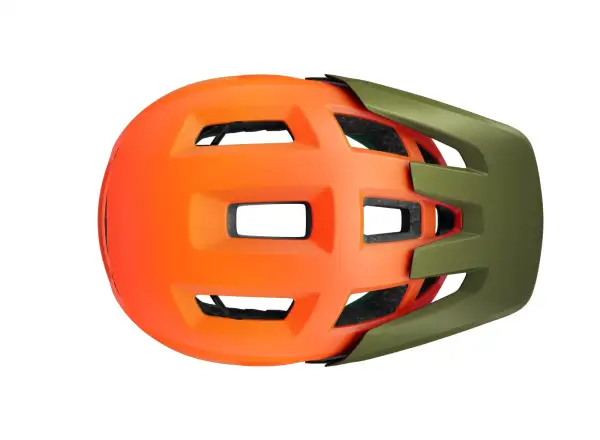 Lazer Coyote KinetiCore kask pomarańczowy / zielony