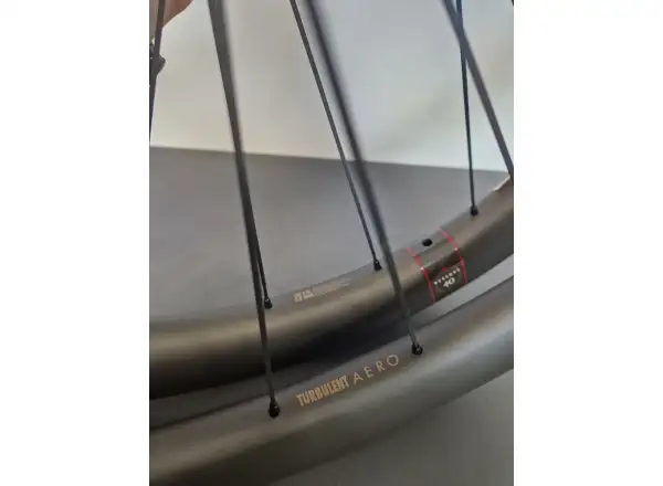 Reserve 40/44 GR 700c DT 350 CL karbonowe gravel koła wyplecione bębenek Microspline - Z kola