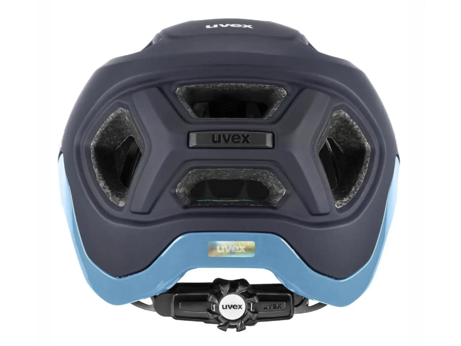 Uvex React MTB kask Deep Space/Azure Matt