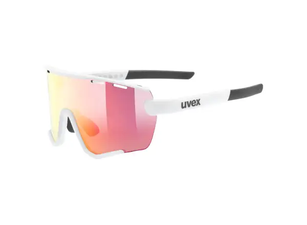 Uvex Sportstyle 236 okulary S Set White Mat / Mirror Red Uni