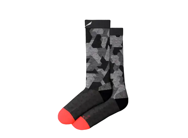 Salewa Pedroc Camo Merino Crew damskie skarpety Black Out
