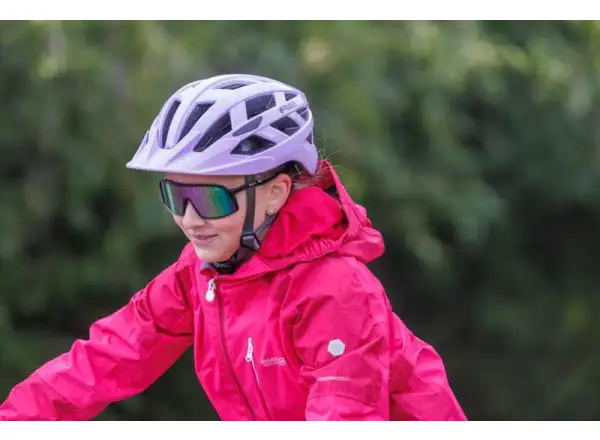 R2 Lumen Junior dziecięcy kask lawendowy