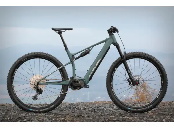Superior eXF 9049 R górski rower elektryczny matte trooper green/chrome silver