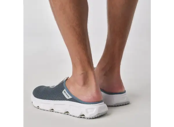 Salomon Reelax Slide 6.0 męskie klapki Blue Ashes/White/Pearl blue