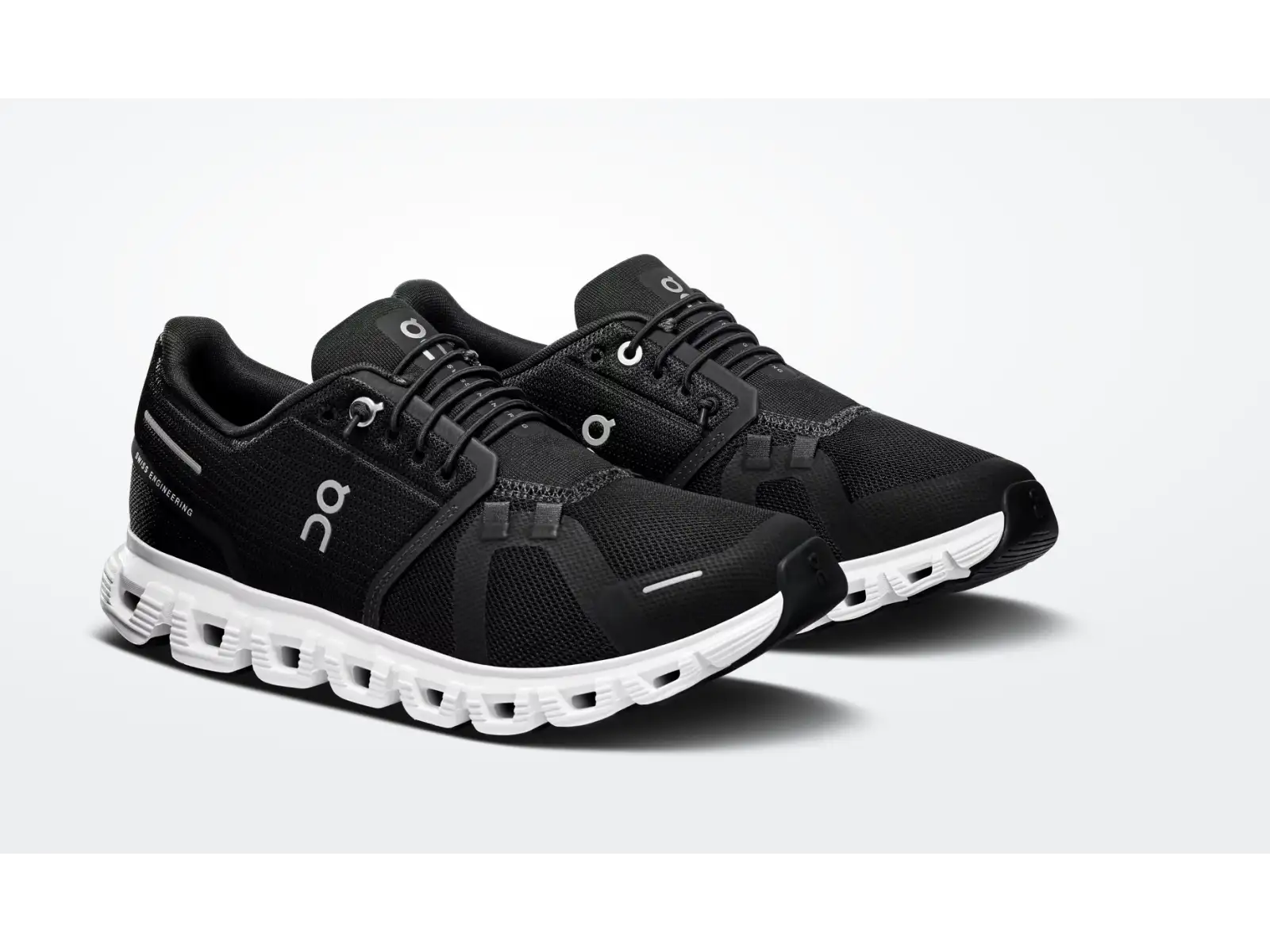 On Cloud 6 damskie buty do biegania Black/White