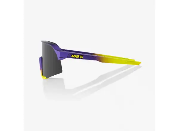 100% S3 okulary Soft Tact Stone Mat Metallic Digital Brights/Smoke Lens