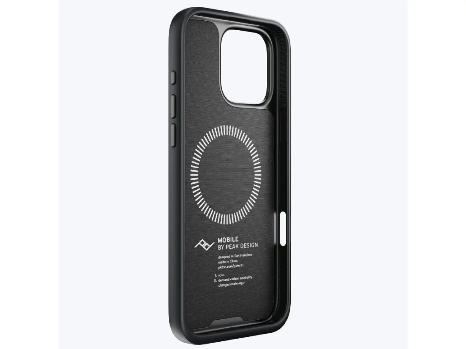 Peak Design Mobile Everyday Fabric Case iPhone 16 Pro Max etui na telefon Charcoal
