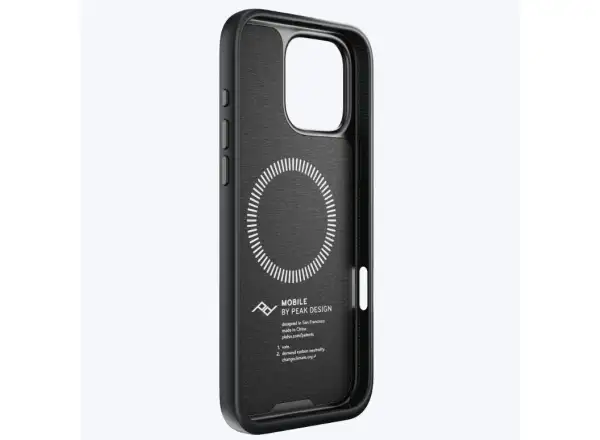 Peak Design Mobile Everyday Fabric Case iPhone 16 Pro Max etui na telefon Charcoal