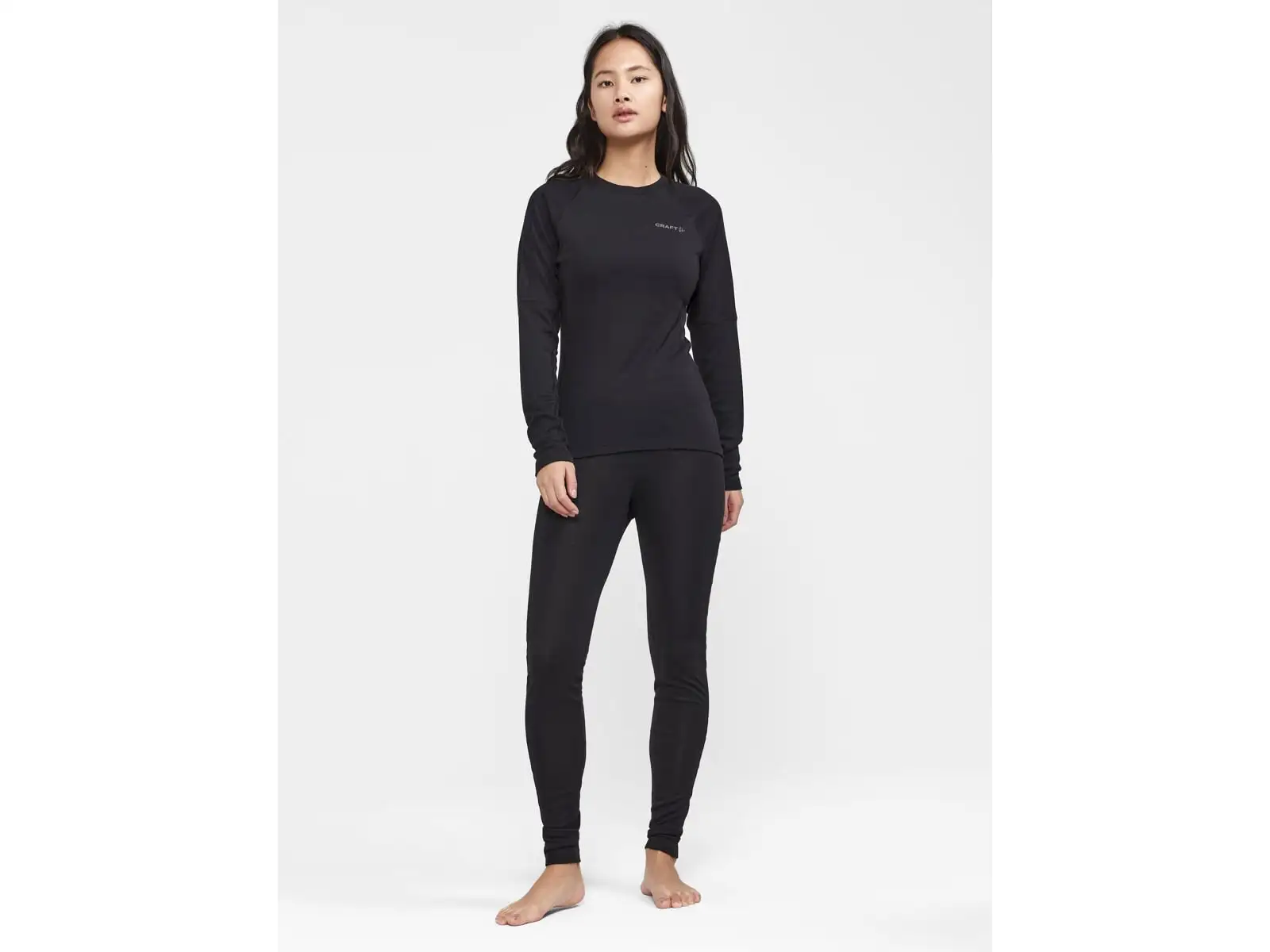 Craft ADV Wool Merino damska koszulka dlugi rekaw czarna