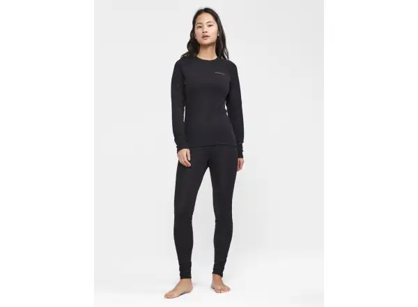 Craft ADV Wool Merino damska koszulka dlugi rekaw czarna