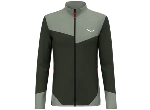 Salewa Puez Waffle HYB męska bluza Dark Olive