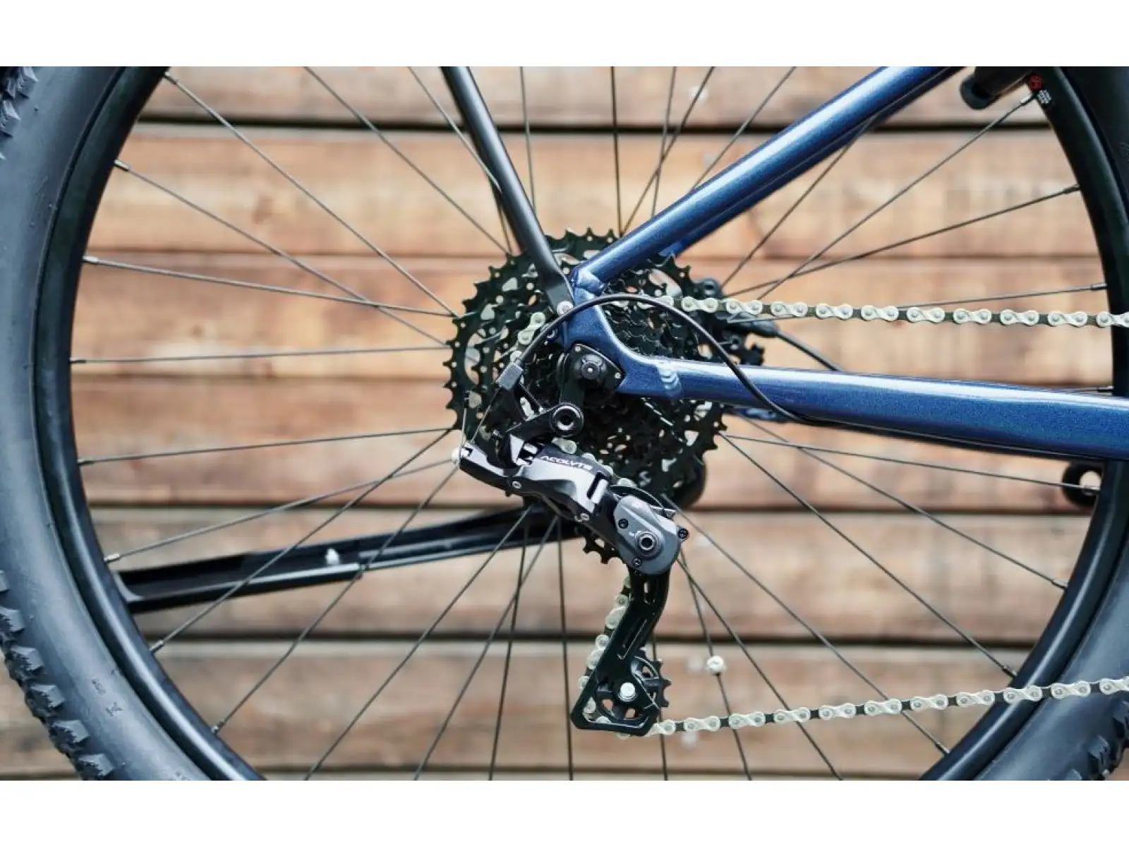 Rock Machine Crossride e450 rower elektryczny crossowy Gloss Metallic Navy/Silver