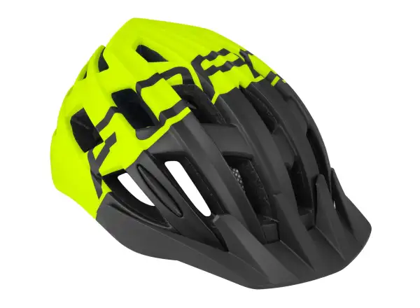 Force Corella MTB kask, czarno/fluo