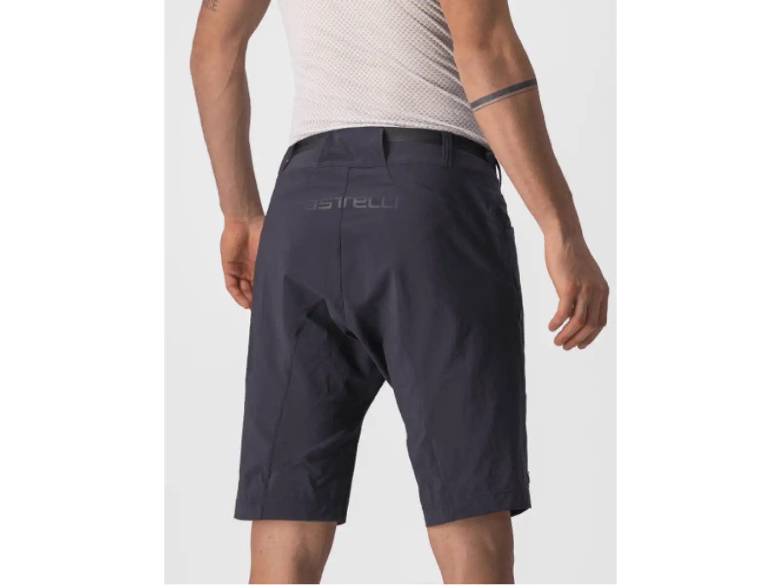 Castelli Unlimited Trail męskie luźne spodenki bez wkładki czarna
