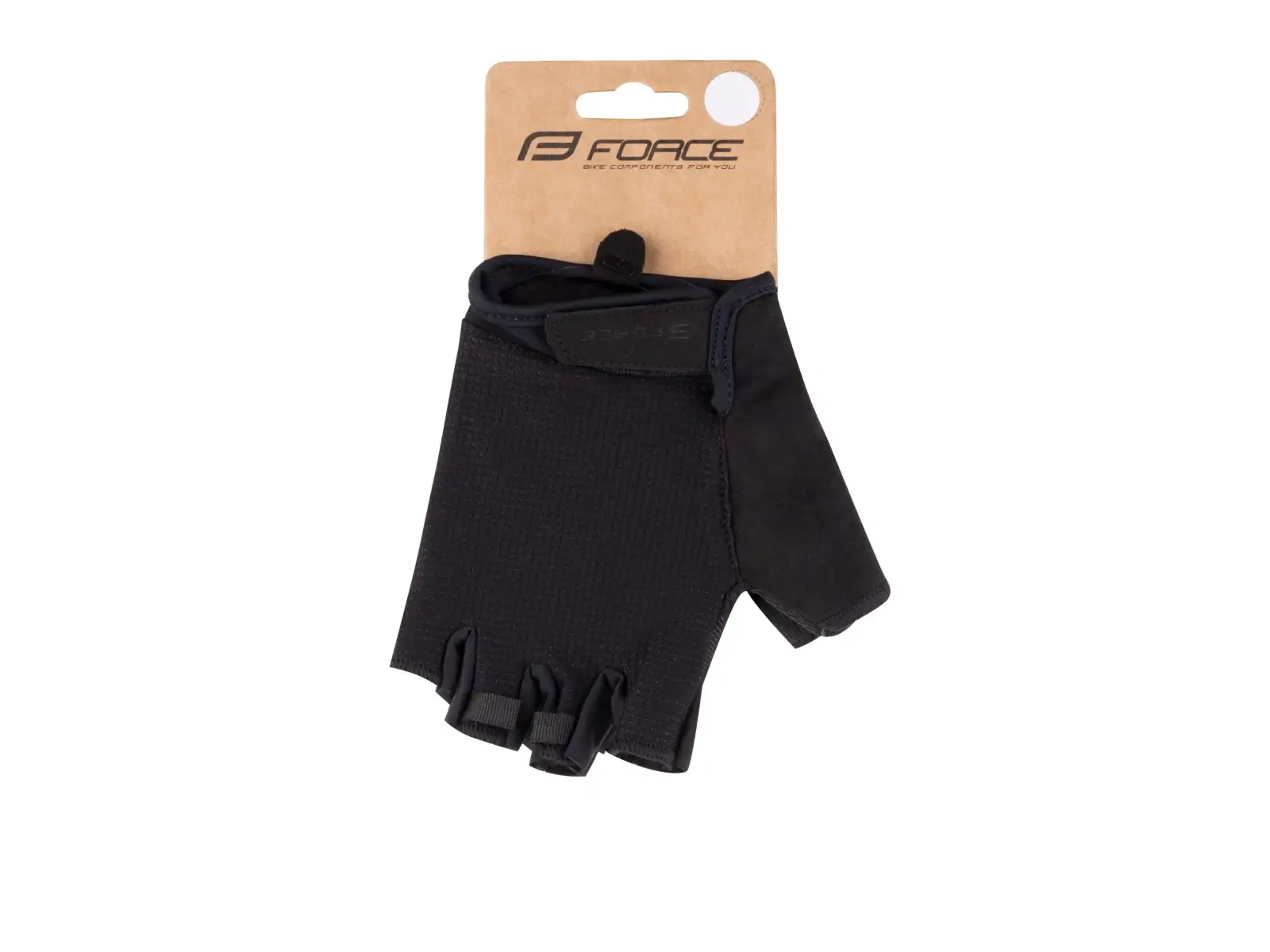 Force Park rękawiczki rowerowe czarna