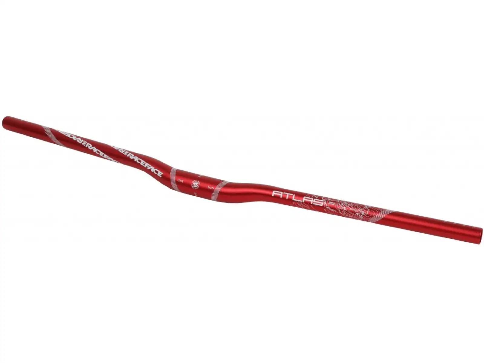 Race Face Atlas kierownica 20 mm Riser 35x820 mm czerwona