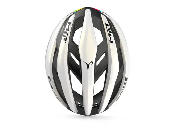 MET Trenta 3K Carbon szosowy kask Rainbow Limited Edition