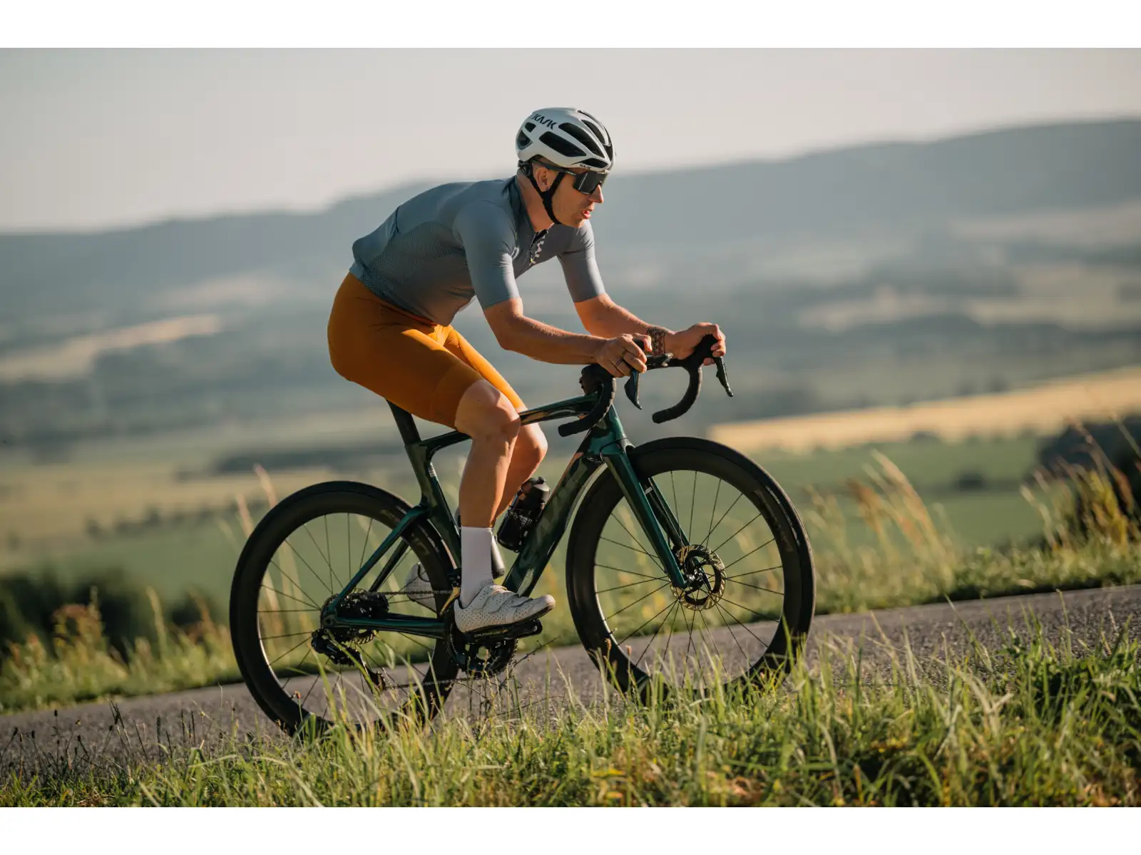 Isaac Meson Ultegra Di2 rower szosowy Jade Green