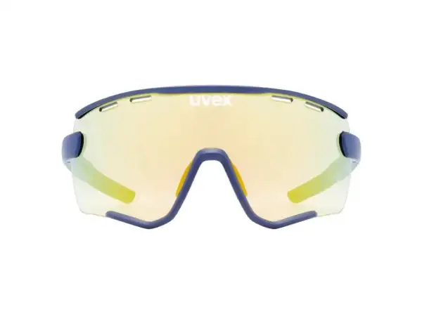 Uvex Sportstyle 236 S Set Team Wanty okulary Blue Matt/Yellow Clear Cat. 2