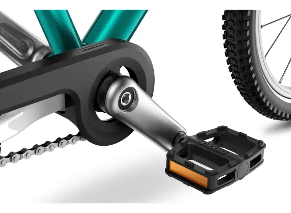 Woom GO 3 rower dziecięcy 16" Metallic Turquoise