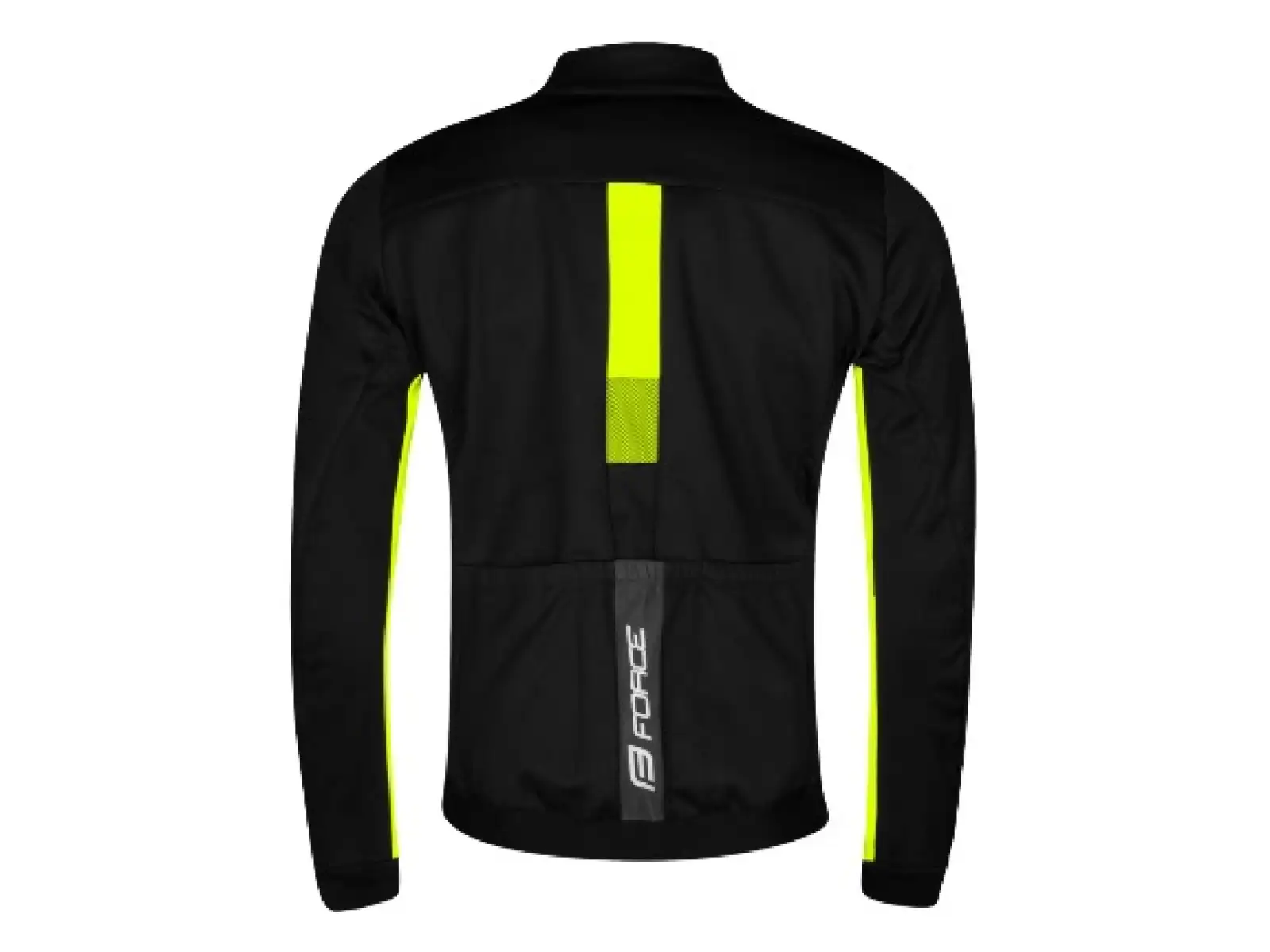 Force Frost męska kurtka czarna/fluo