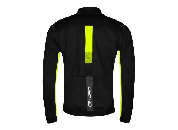 Force Frost męska kurtka czarna/fluo