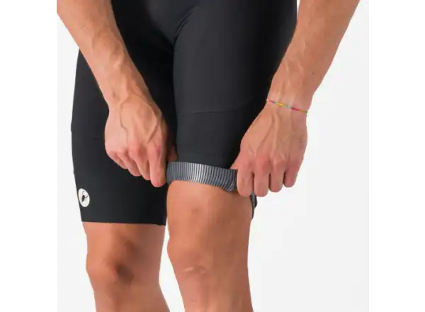 Castelli Endurance 4 męskie spodenki z wkładką i szelkami Black