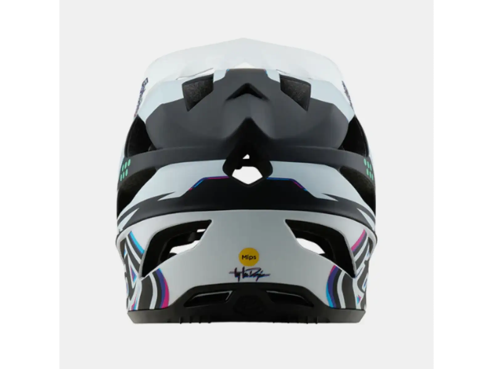 Troy Lee Designs Stage kask Trooper White