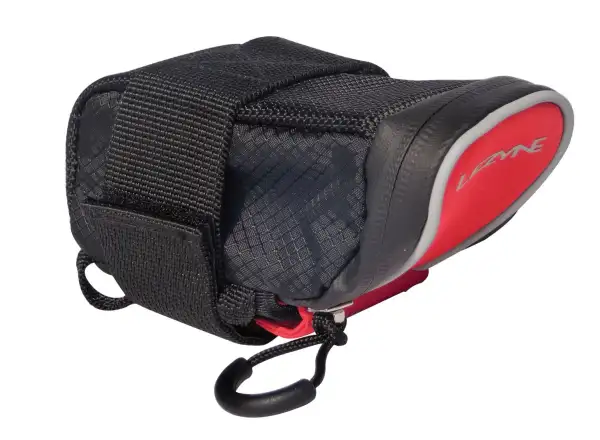 Lezyne Micro Caddy torba pod siodło 0,2 l czerwona/czarna roz. S