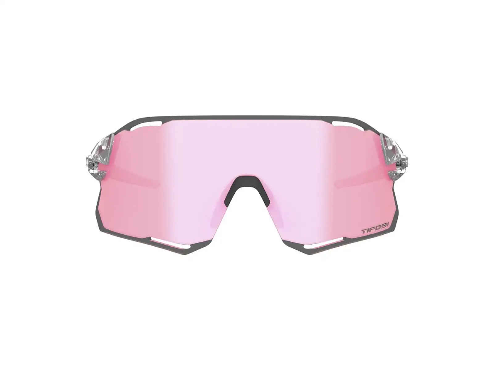 Tifosi Rail Race sportowe okulary Crystal Clear/Clarion Rose/Clear