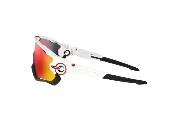 Oakley Jawbreaker okulary przeciwsłoneczne Polished White/Prizm Road